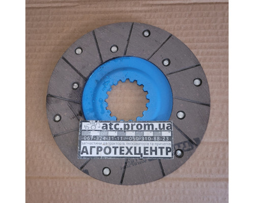 Диск тормозний з накладками МТЗ, ЮМЗ d181мм 70-3502040-А2 клепаний