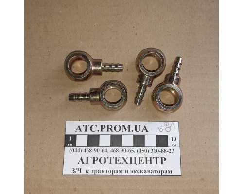 Штуцер (кутник) НТ кільцевий d-16мм