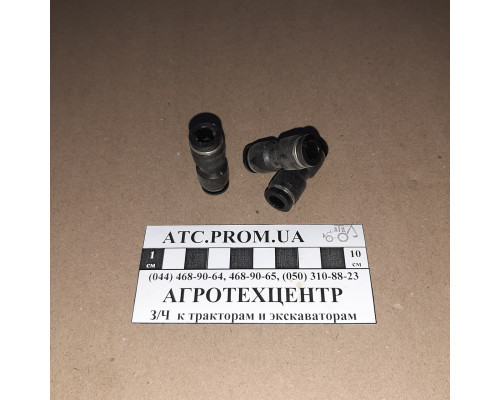 З'єднувач аварійний 8х8 пластикової трубки ПВХ RD 01.02.70