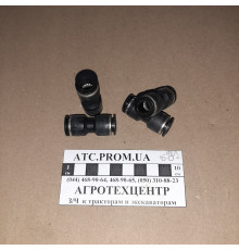 З'єднувач аварійний пластикової трубки ПВХ 10х10 RD 01.02.72