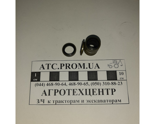 Кільце металеве з гумовим ущільненням d10х16х2
