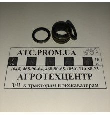 Кільце металеве з гумовим ущільненням d16х22х2