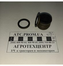 Кільце металеве з гумовим ущільненням d22х30х2