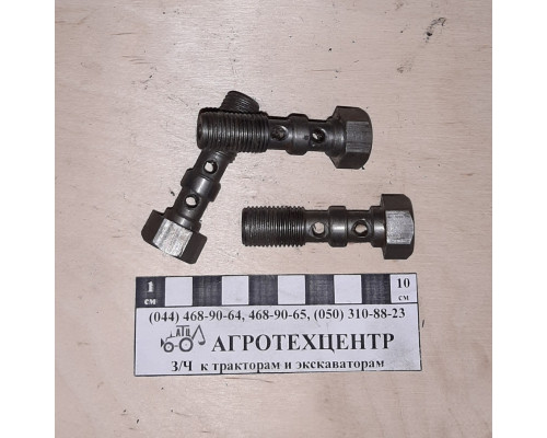 Болт гідросистеми ЕО (М14х1.5х50) 2 отвори