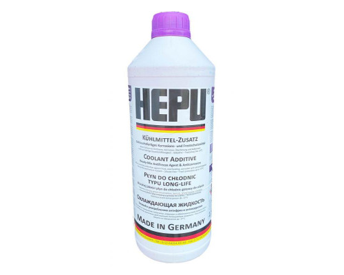 Антифриз HEPU G12+ VIOLET-PURPLE концентрат (Каністра 1,5л) P999-G12PLUS