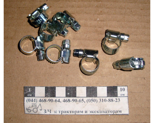 Хомут черв'ячний 08-12 мм 50812 