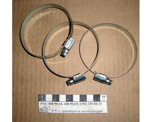 Хомут черв'ячний 60-80 мм 56080