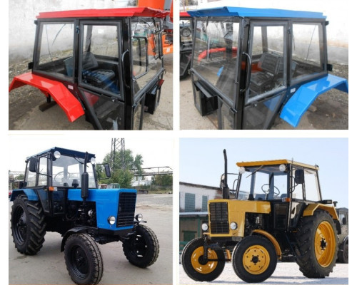 Скло кабіни тракторів МТЗ, ЮМЗ, Т-40, Т-25, Т-16