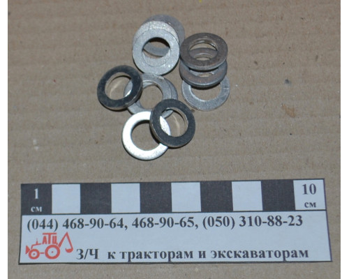 Кільце алюмінієве d10 зворотного боку 17х10х2