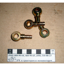 Штуцер кутник НД кільцевий d-10 мм