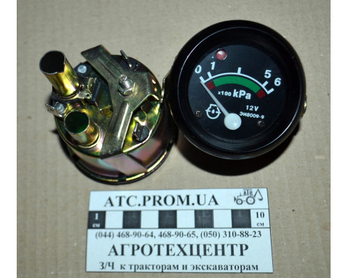 Покажчик тиску оливи ЕІ 8009-9 6 Атм. Електричний
