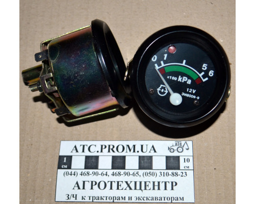 Покажчик тиску оливи ЕІ 8009-9 6 Атм. Електричний