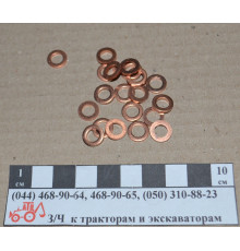 Кільце мідне d6 форсунки 6х10х1.5