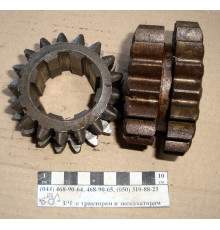 Шестірня Т-40 КПП 1045 Z = 17, Z = 19 (2 і 3 передачі) Т25-1701045