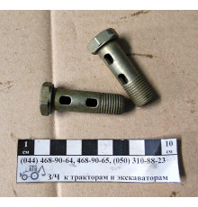Болт паливний d14 на 2 отвори 240-1111103