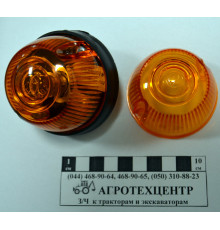 Скло ліхтаря повороту (круглого) УП-101-01-2